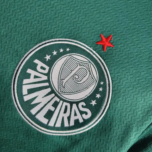 Camisa Palmeiras Home 22/23 - Torcedor Infantil Verde - Camisa de Time Oficial - Buyit