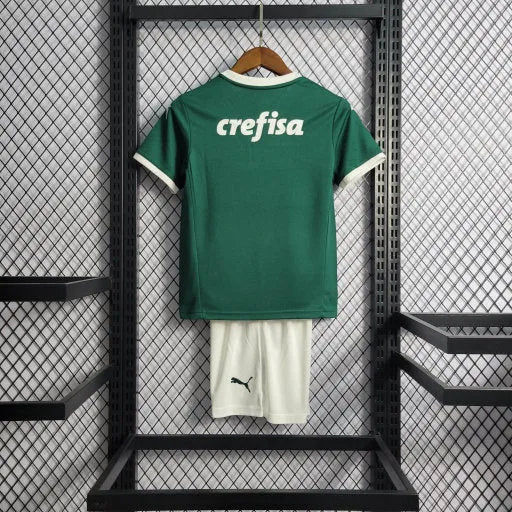 Camisa Palmeiras Home 22/23 - Torcedor Infantil Verde - Camisa de Time Oficial - Buyit