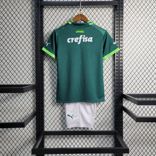 Camisa Palmeiras Home 23/24 - Torcedor Infantil Verde - Camisa de Time Oficial - Buyit