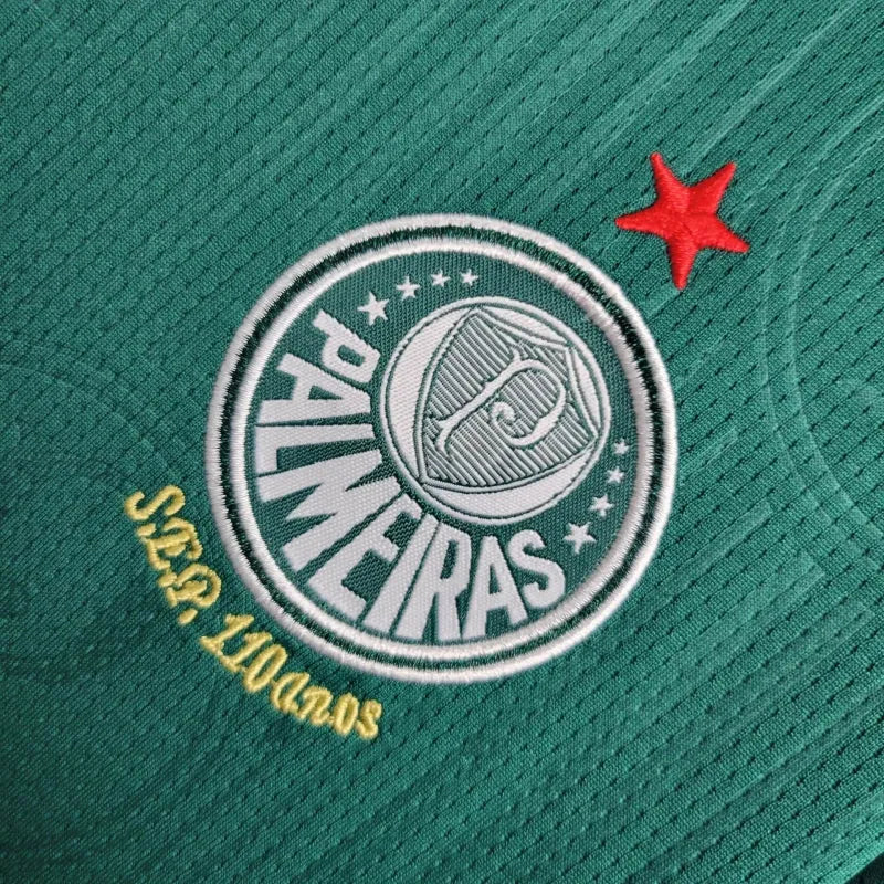 Camisa Palmeiras Home 24/25 - Torcedor Infantil Verde e Dourado - Camisa de Time Oficial - Buyit