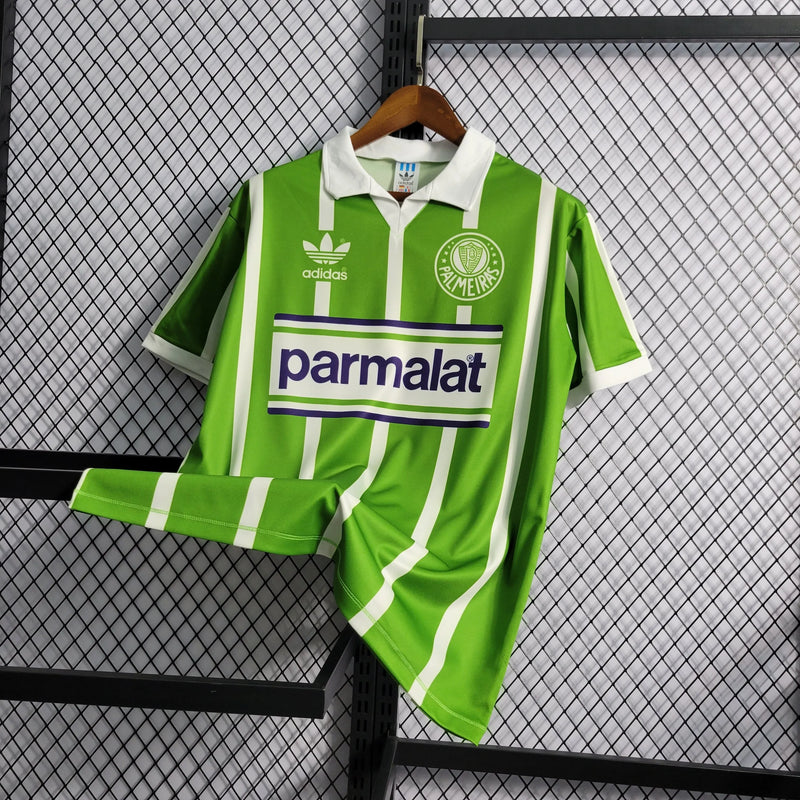 Camisa Palmeiras Home Retrô 1992/93 - Torcedor Masculina PARMALAT - Camisa de Time Oficial - Buyit