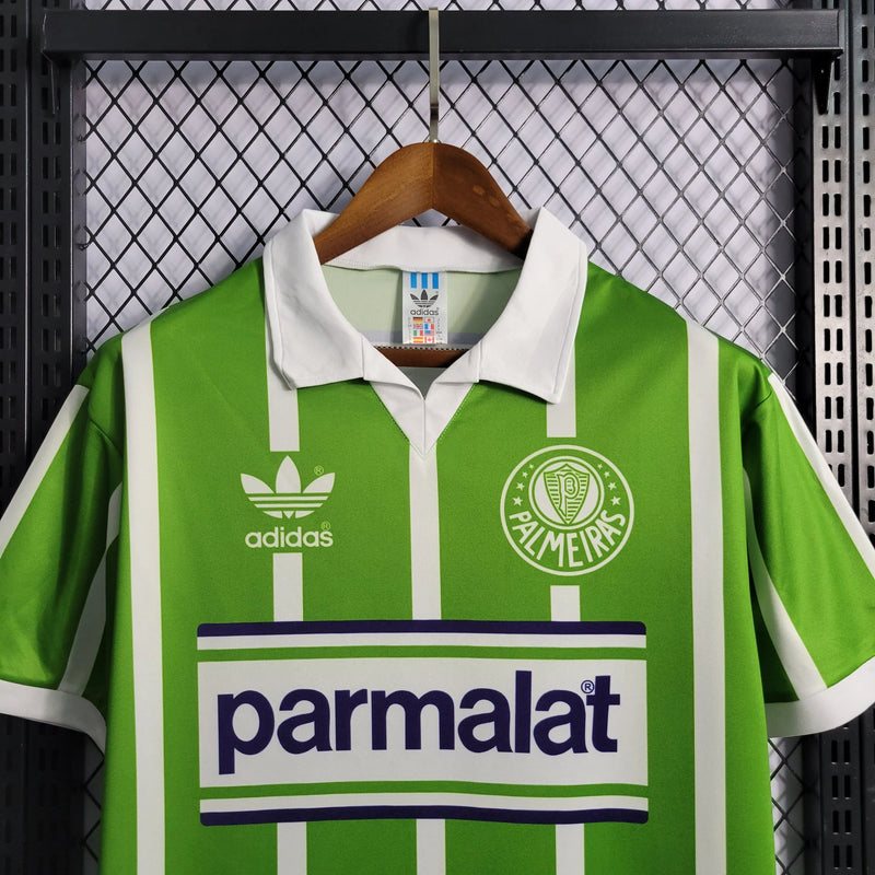 Camisa Palmeiras Home Retrô 1992/93 - Torcedor Masculina PARMALAT - Camisa de Time Oficial - Buyit