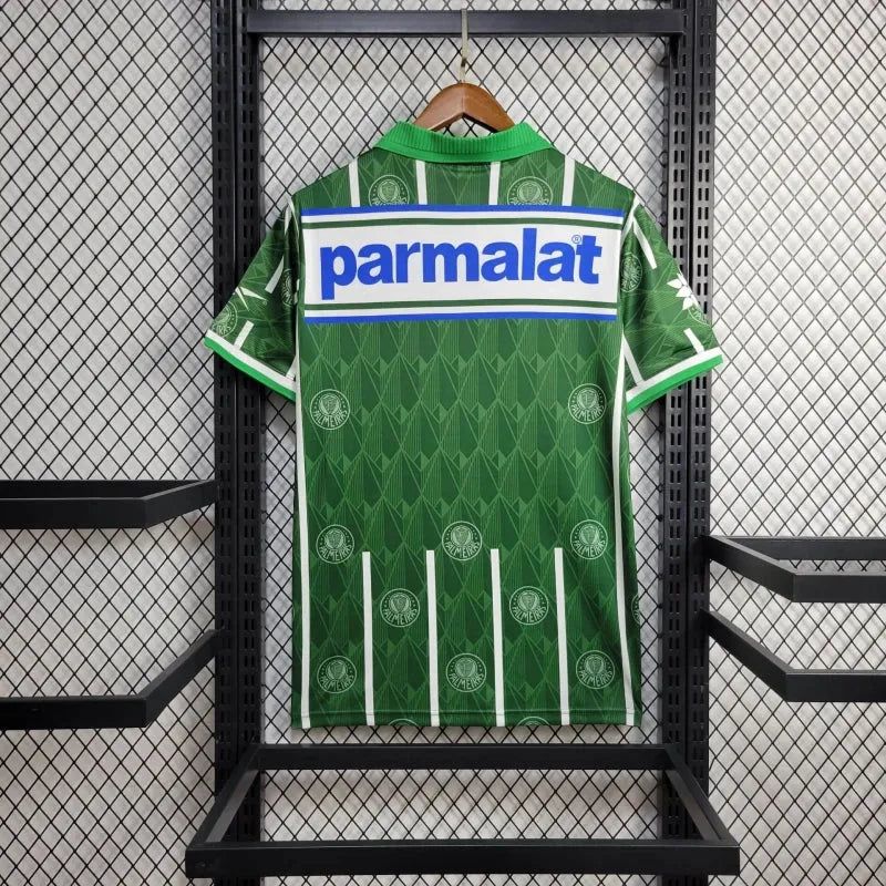 Camisa Palmeiras Home Retrô 1996 - Torcedor Masculina PARMALAT - Camisa de Time Oficial - Buyit