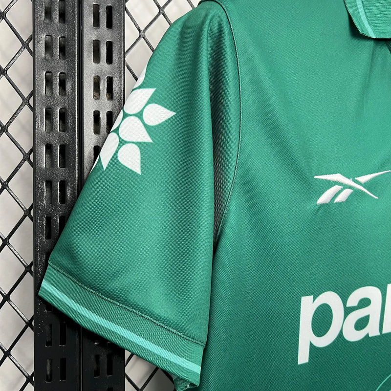 Camisa Palmeiras Home Retrô 1997/98 - Torcedor Masculina Verde - Camisa de Time Oficial - Buyit