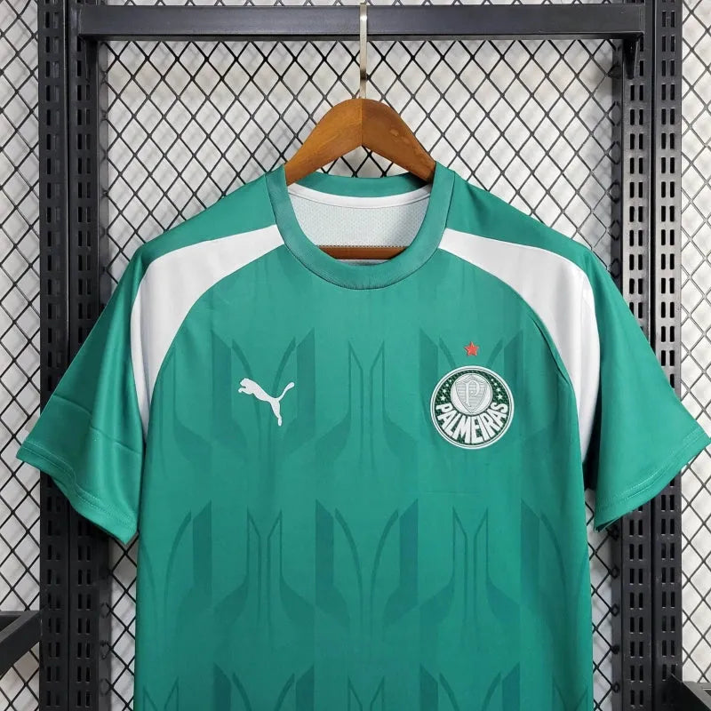 Camisa Palmeiras Treino 24/25 - Torcedor Masculina Verde - Camisa de Time Oficial - Buyit