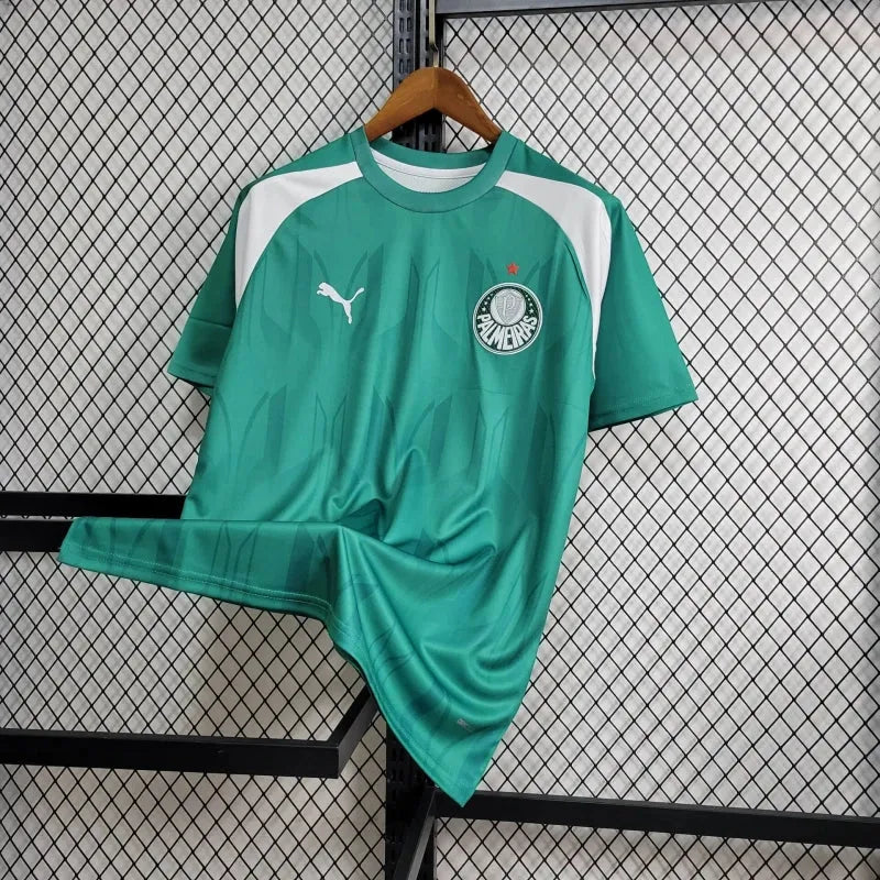 Camisa Palmeiras Treino 24/25 - Torcedor Masculina Verde - Camisa de Time Oficial - Buyit