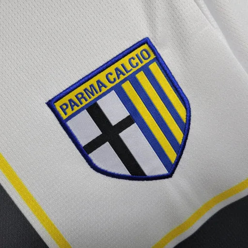 Camisa Parma Home 23/24 - Torcedor Masculina Branca - Camisa de Time Oficial - Buyit