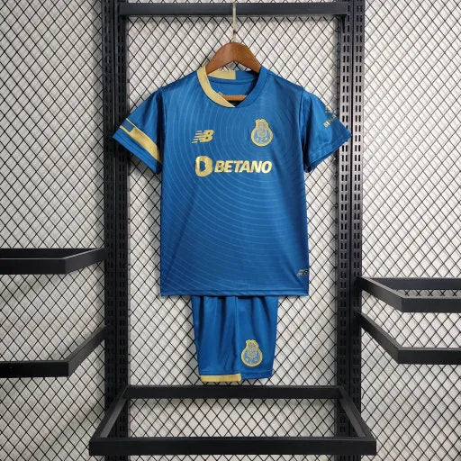 Camisa Porto Away II 23/24 - Torcedor Infantil Azul - Camisa de Time Oficial - Buyit