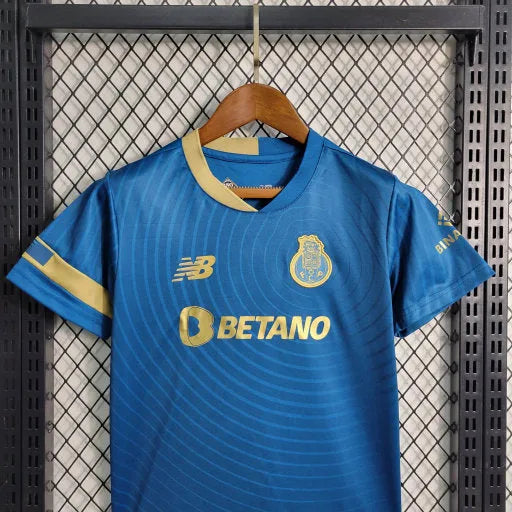 Camisa Porto Away II 23/24 - Torcedor Infantil Azul - Camisa de Time Oficial - Buyit