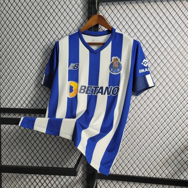 Camisa Porto Home 22/23 - Torcedor Masculina Azul e Branca - Camisa de Time Oficial - Buyit