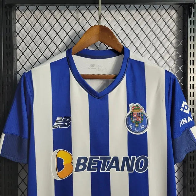 Camisa Porto Home 22/23 - Torcedor Masculina Azul e Branca - Camisa de Time Oficial - Buyit