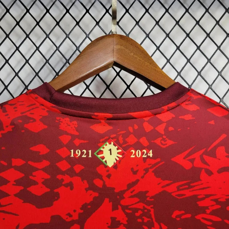 Camisa Portugal “A Seleção” 24/25 - Torcedor Masculina Vermelha Comma Football - Camisa de Time Oficial - Buyit