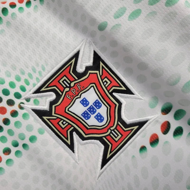 Camisa Portugal Away 25/26 - Torcedor Masculina Branca - Camisa de Time Oficial - Buyit