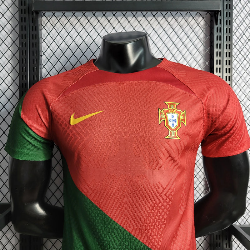 Camisa Portugal Home 22/23 - Jogador Masculina - Camisa de Time Oficial - Buyit