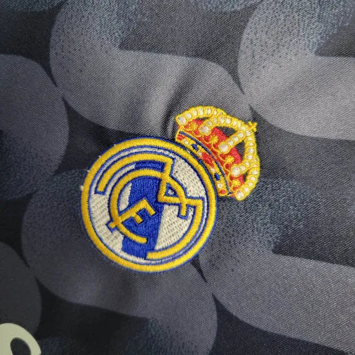 Camisa Real Madrid Away 23/24 - Torcedor Infantil Preta - Camisa de Time Oficial - Buyit