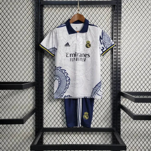 Camisa Real Madrid Edição Especial 23/24 - Torcedor Infantil Branca - Camisa de Time Oficial - Buyit