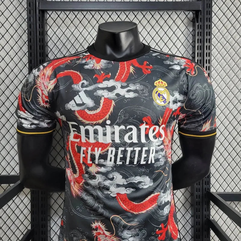 Camisa Real Madrid Edição Especial 24/25 - Jogador Masculina Dragão - Camisa de Time Oficial - Buyit