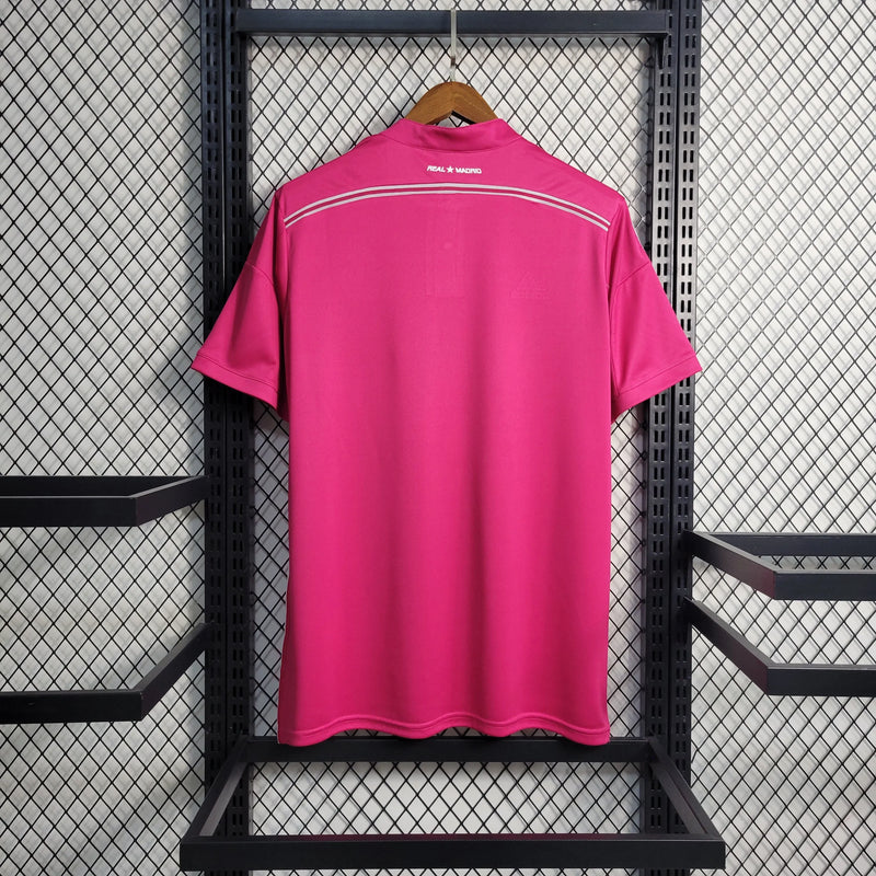 Camisa Real Madrid Retrô Away 14/15 - Torcedor Masculina Rosa - Camisa de Time Oficial - Buyit