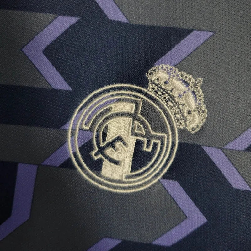 Camisa Real Madrid Treino 24/25 - Torcedor Masculina Roxa - Camisa de Time Oficial - Buyit