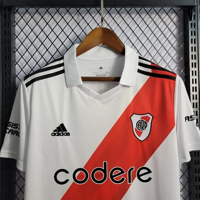 Camisa River Plate Home 22/23 - Torcedor Masculina - Camisa de Time Oficial - Buyit