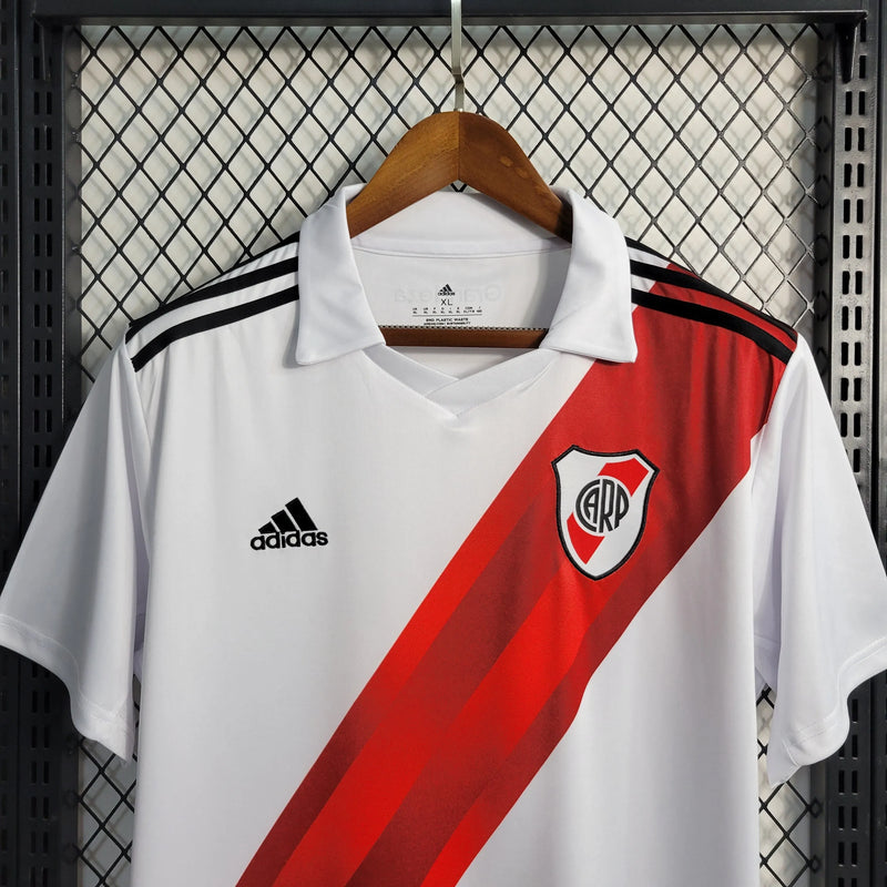 Camisa River Plate Home 23/24 - Torcedor Masculina - Camisa de Time Oficial - Buyit