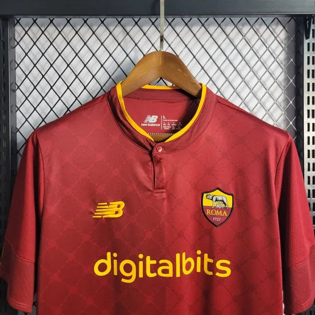 Camisa Roma Home 22/23 - Torcedor Masculina - Camisa de Time Oficial - Buyit