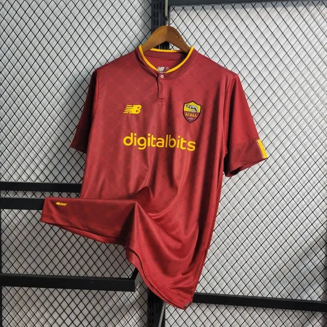 Camisa Roma Home 22/23 - Torcedor Masculina - Camisa de Time Oficial - Buyit