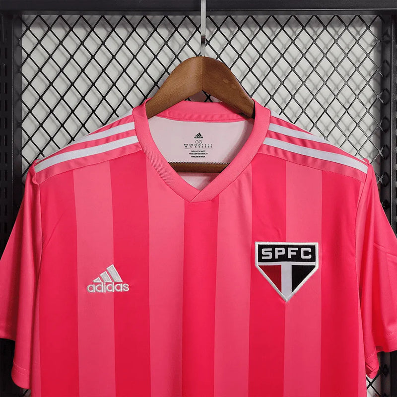 Camisa São Paulo Edição Especial 22/23 - Torcedor Masculina Rosa - Camisa de Time Oficial - Buyit