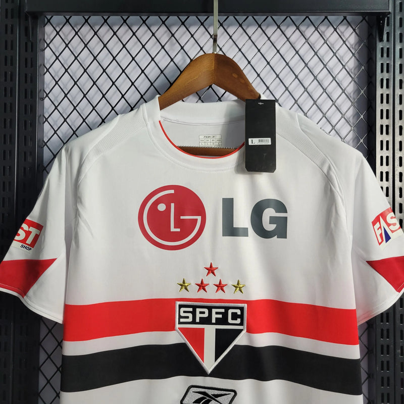 Camisa São Paulo Retrô Home 2006 - Torcedor Masculina - Camisa de Time Oficial - Buyit