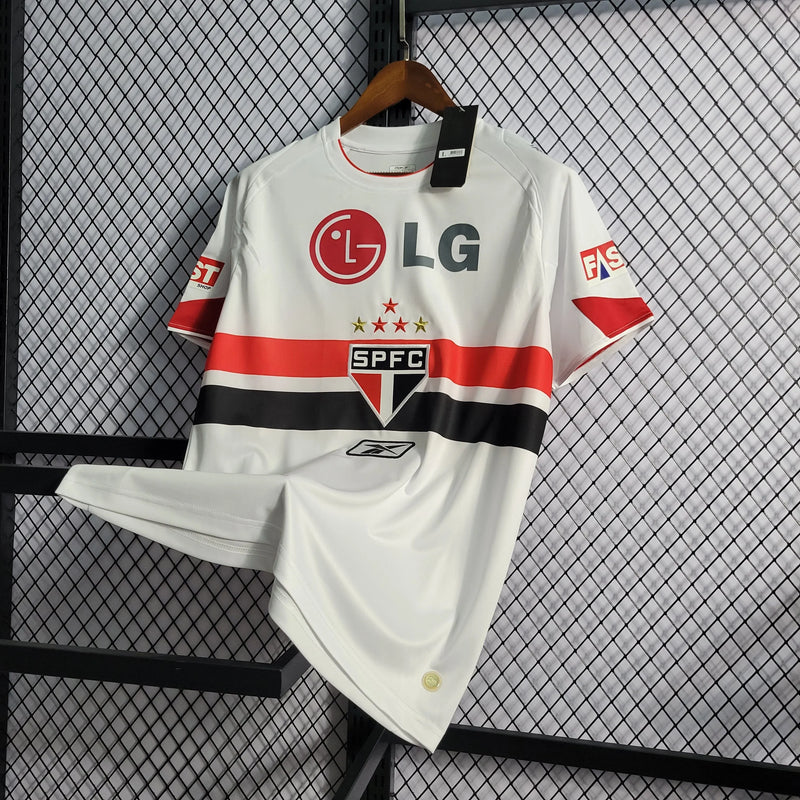 Camisa São Paulo Retrô Home 2006 - Torcedor Masculina - Camisa de Time Oficial - Buyit