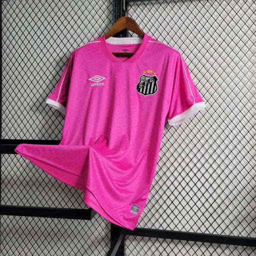 Camisa Santos 23/24 - Torcedor Masculina Rosa - Camisa de Time Oficial - Buyit