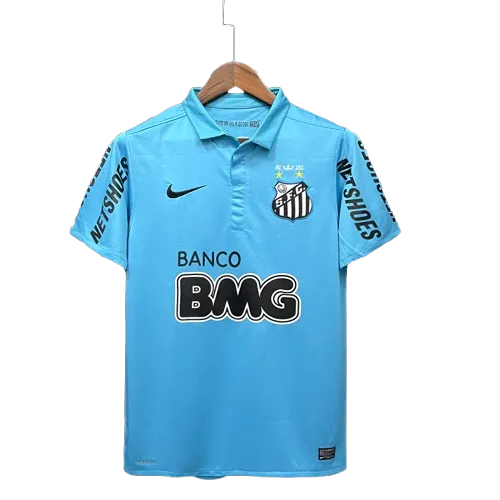 Camisa Santos Third Away Retrô 12/13 - Torcedor Masculina Azul - Camisa de Time Oficial - Buyit