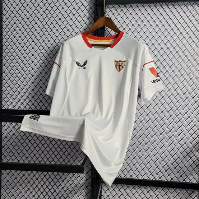 Camisa Sevilla Home 22/23 - Torcedor Masculina - Camisa de Time Oficial - Buyit