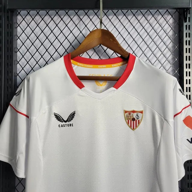 Camisa Sevilla Home 22/23 - Torcedor Masculina - Camisa de Time Oficial - Buyit