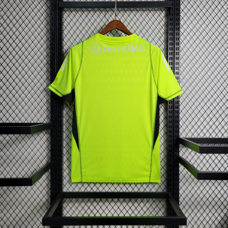 Camisa Sport Club Internacional Goleiro 23/24 - Torcedor Masculina Verde Fluorescente - Camisa de Time Oficial - Buyit