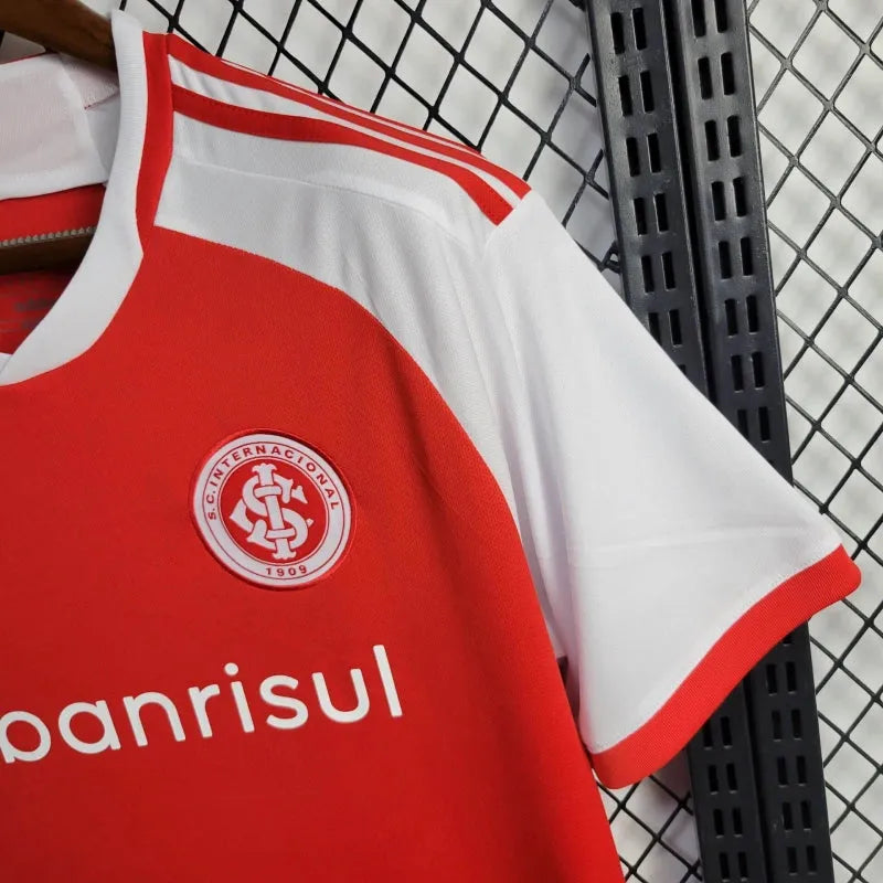 Camisa Sport Club Internacional Home 24/25 - Torcedor Masculina Vermelha - Camisa de Time Oficial - Buyit