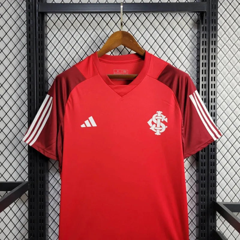 Camisa Sport Club Internacional Treino 24/25 - Torcedor Masculina Vermelha - Camisa de Time Oficial - Buyit