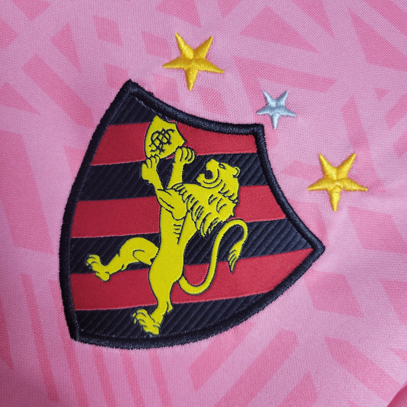 Camisa Sport Club Recife 22/23 - Torcedor Feminina Rosa - Camisa de Time Oficial - Buyit