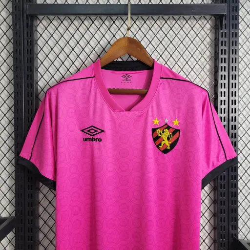 Camisa Sport Club Recife 23/24 - Torcedor Masculina Rosa - Camisa de Time Oficial - Buyit