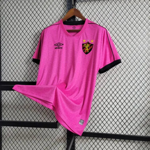 Camisa Sport Club Recife 23/24 - Torcedor Masculina Rosa - Camisa de Time Oficial - Buyit