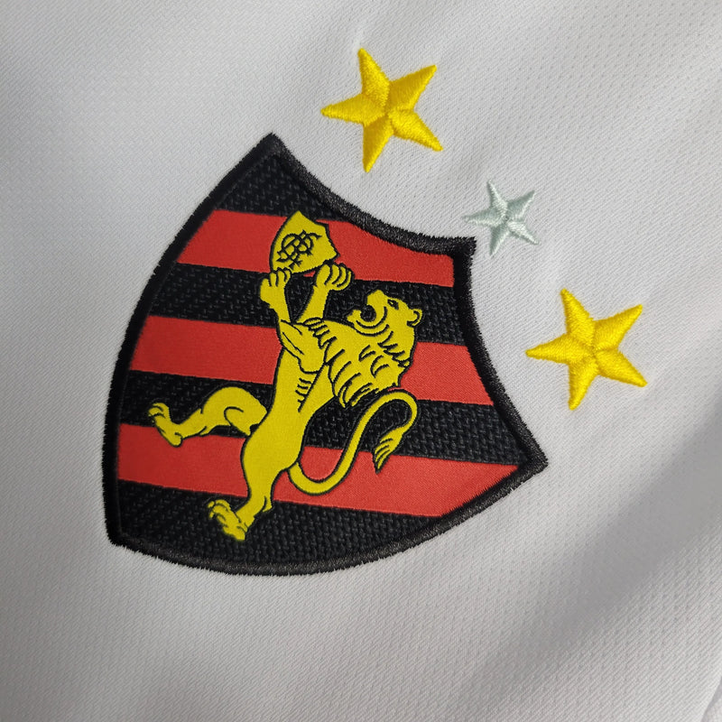 Camisa Sport Club Recife Away 23/24 - Torcedor Masculina Branca - Camisa de Time Oficial - Buyit