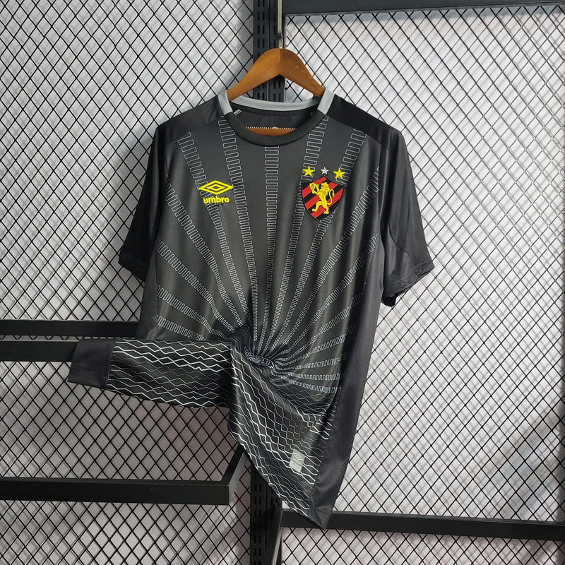 Camisa Sport Club Recife Away II 22/23 - Torcedor Masculina Preta - Camisa de Time Oficial - Buyit