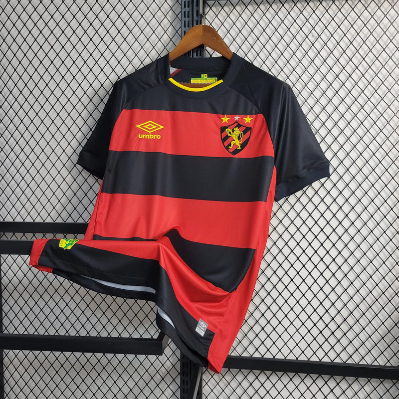 Camisa Sport Club Recife Home 23/24 - Torcedor Masculina Vermelha - Camisa de Time Oficial - Buyit