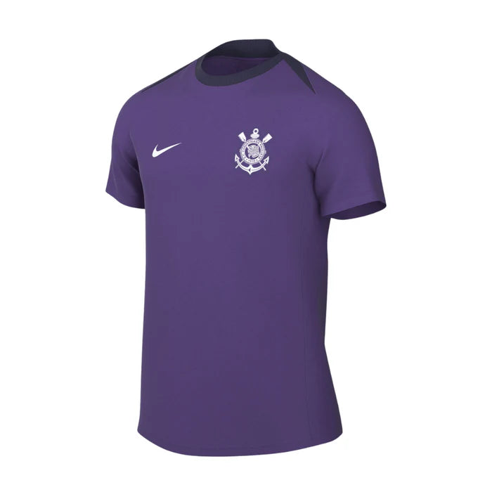 Camisa Timão Treino 25/26 - Torcedor Masculina Roxa