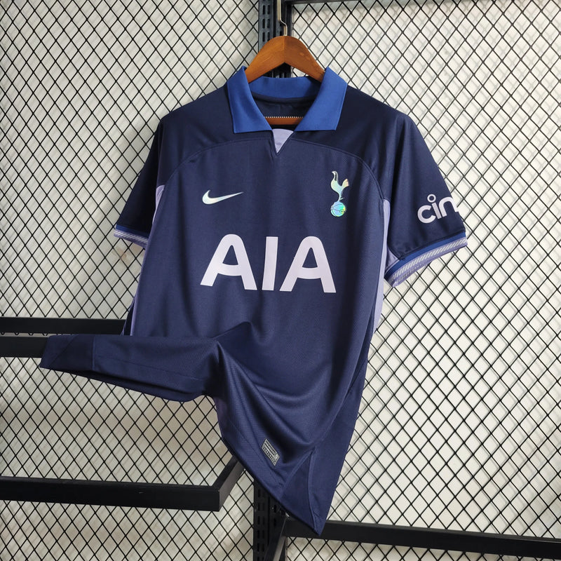 Camisa Tottenham Away 23/24 - Torcedor Masculina Azul - Camisa de Time Oficial - Buyit