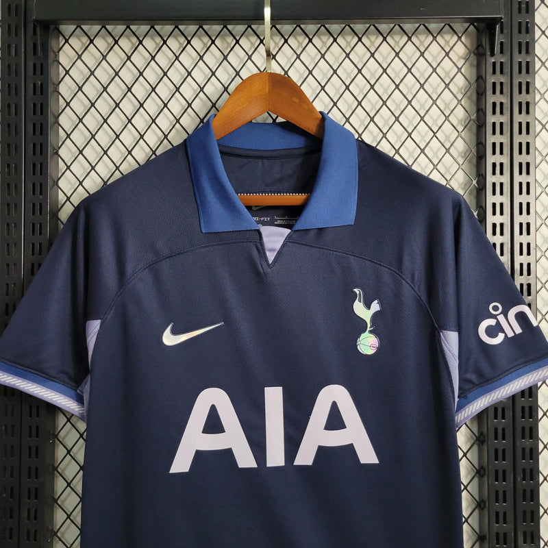 Camisa Tottenham Away 23/24 - Torcedor Masculina Azul - Camisa de Time Oficial - Buyit