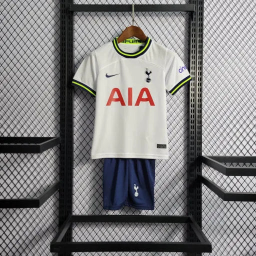 Camisa Tottenham Home 22/23 - Torcedor Infantil Branca - Camisa de Time Oficial - Buyit