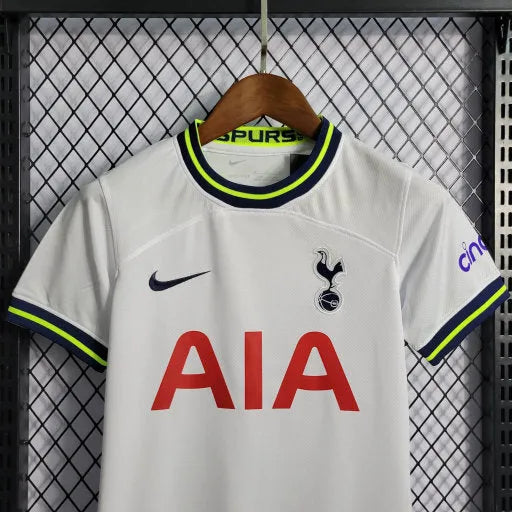 Camisa Tottenham Home 22/23 - Torcedor Infantil Branca - Camisa de Time Oficial - Buyit