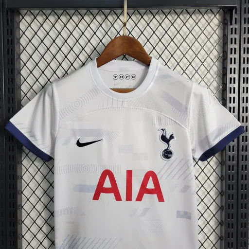 Camisa Tottenham Home 23/24 - Torcedor Infantil Branca - Camisa de Time Oficial - Buyit