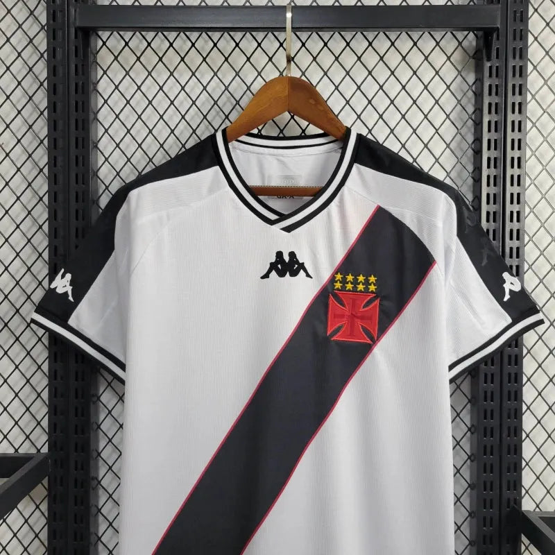 Camisa Vasco Away 24/25 - Torcedor Masculina Branca - Camisa de Time Oficial - Buyit